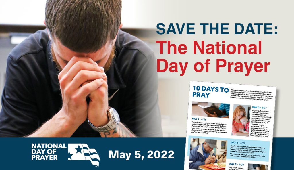 Pray with us on the National Day of Prayer