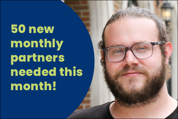Become a monthly partner